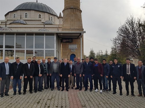 Kaymakamımız Sayın Erkut PAMUK Halk Günü Programını Çulfa Mahallesinde Yaptı.